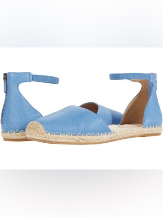 Eileen Fisher Shoes - NEW! Eileen Fisher Lala Tumbled Leather Espadrille Flats. 9.5.
